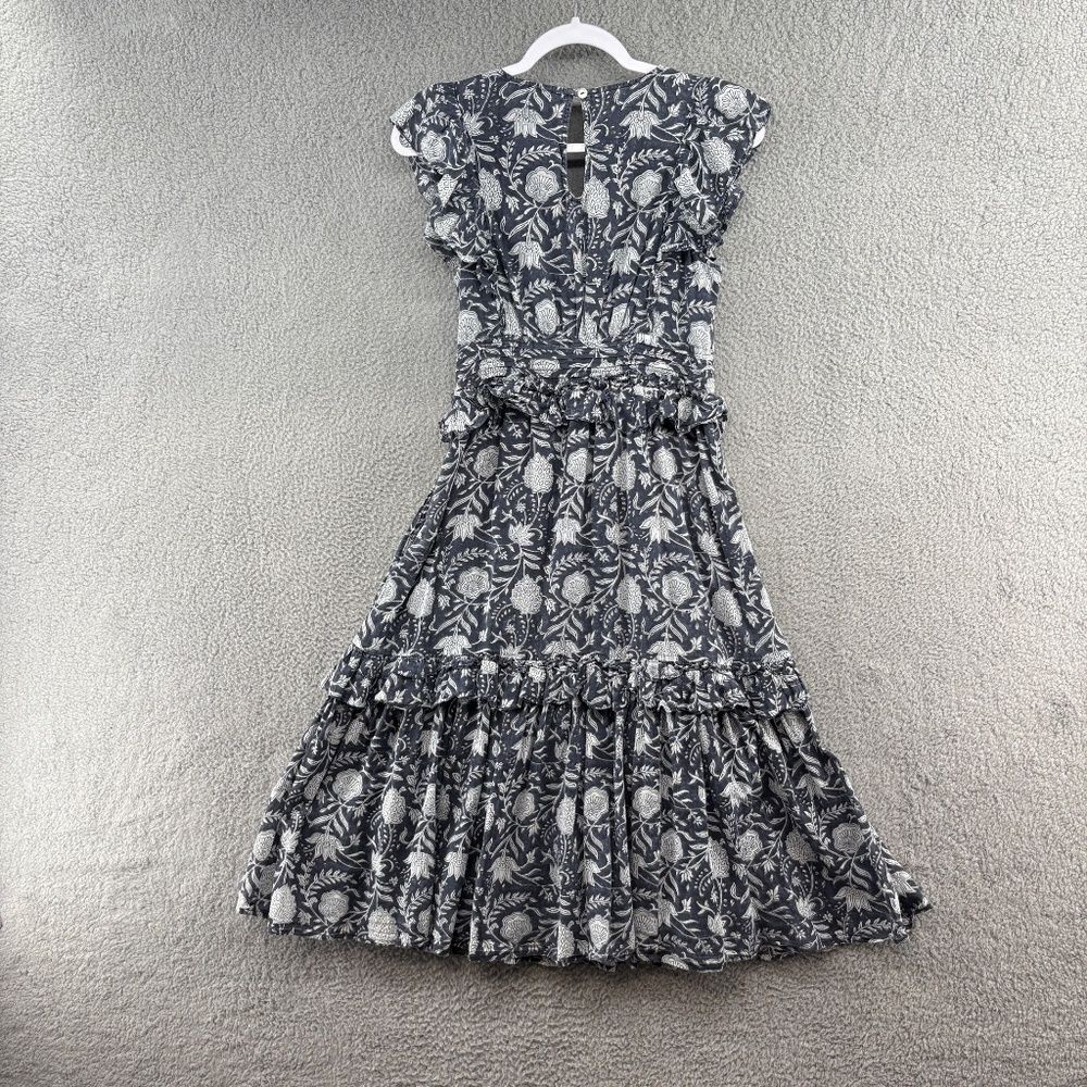 Cleobella Blue and White Midi Dress - Picture 3 of 12